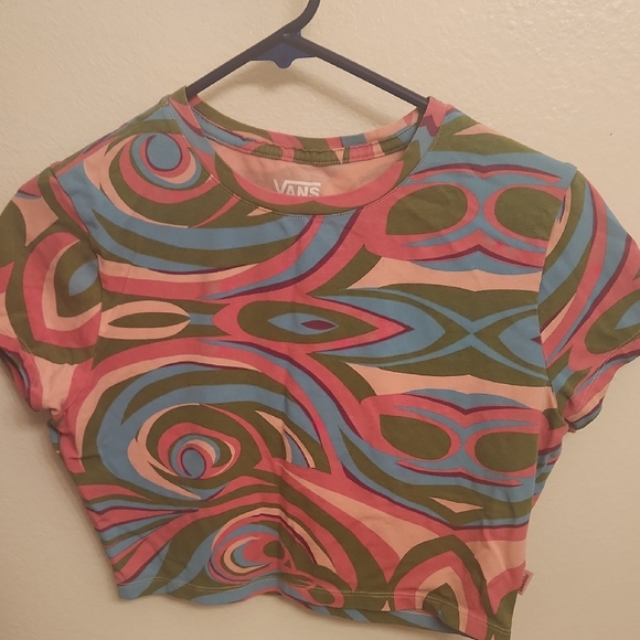 Vans Multicolor Graphic Crop Top - Picture 3 of 6